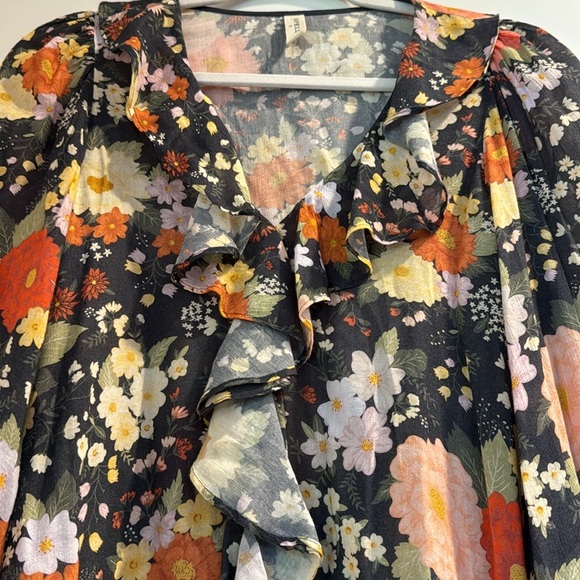 Spell & The Gypsy Sangria Floral Blouse - Picture 3 of 7